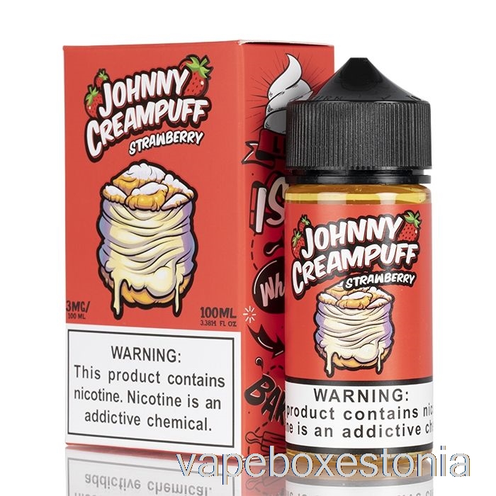 Vape Box Estonia Maasikas - Johnny Creampuff - 100ml 3mg